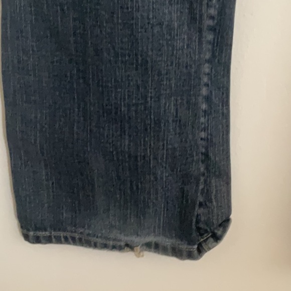 Guess Blue Straight Leg Jeans with Signature Pocket Design - Picture 6 of 11